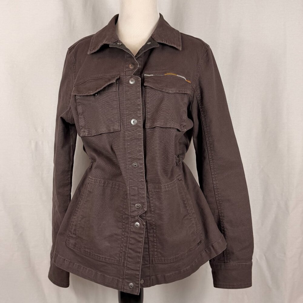 Prana Women's Utility Jacket with Cinchable Waist | Brown | Medium